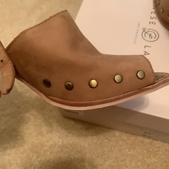 Chinese Laundry Savana Block cork heel , Peep toe shoe, size 8 - Picture 6 of 9